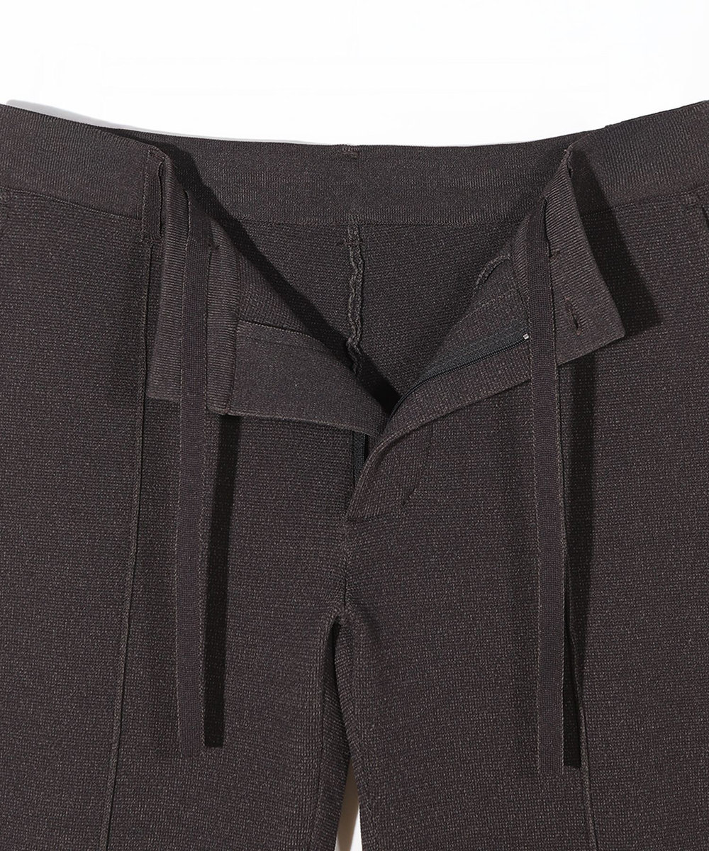 MEN'S BIGI 【ACTIVE TAILOR/アクティブテイラー】ミラノリブニットパンツ＜マシンウォッシャブル＞ ブラウン系その他