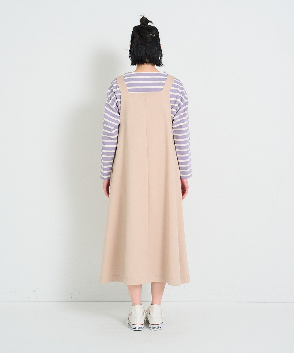 congés payés ADIEU TRISTESSE シンプルポンチジャンスカ ベージュ