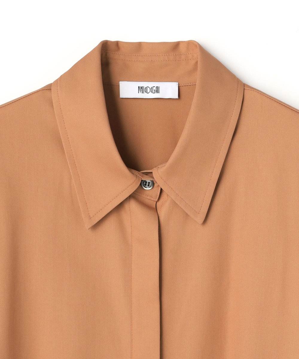 MOGA Collection MOGA Collection コットンラチネワンピース テラコッタ