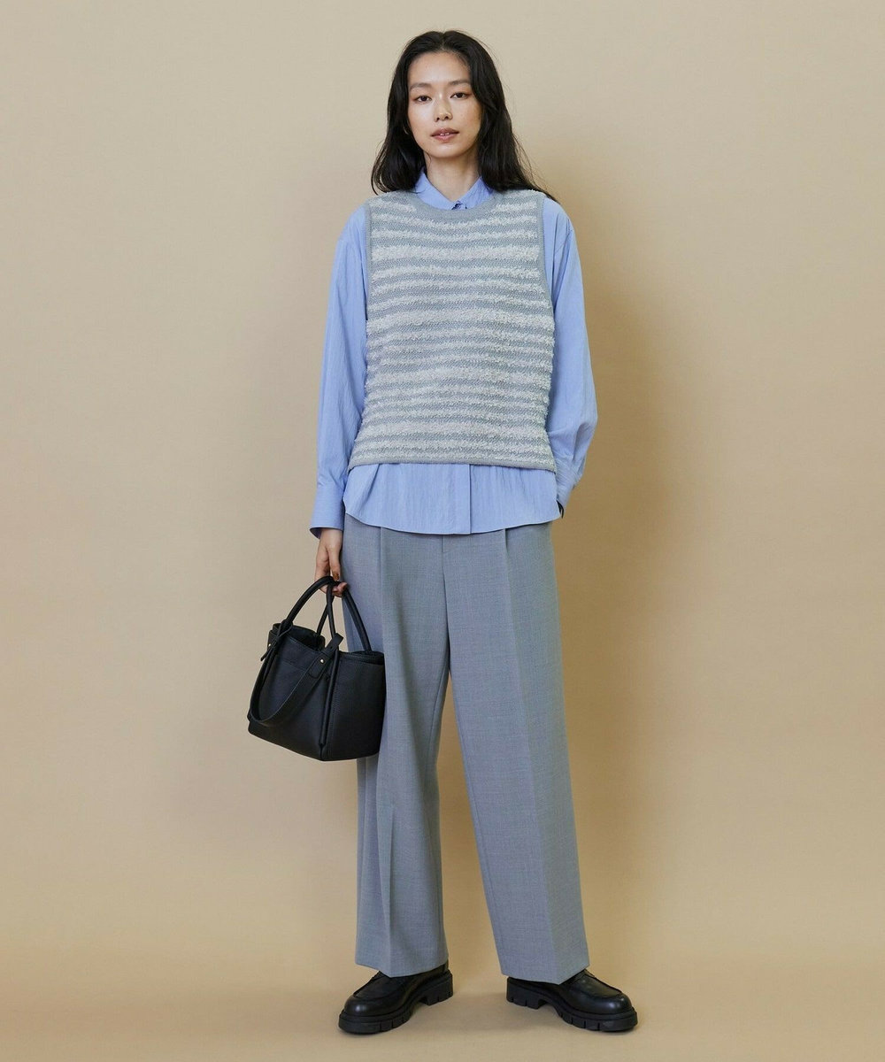 L'EQUIPE CORSO ROMA 厚底ローファー ブラック