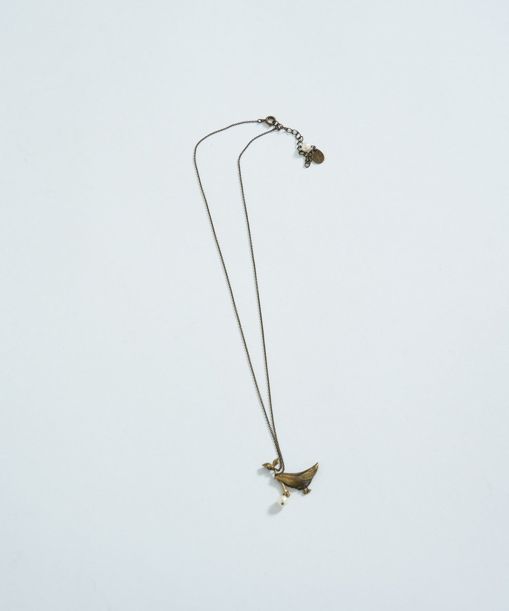 ADIEU TRISTESSE BIRD ワントップネックレス オフホワイト