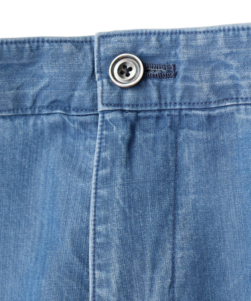 MEN'S BIGI テンセルダンガリーパンツ ブルー