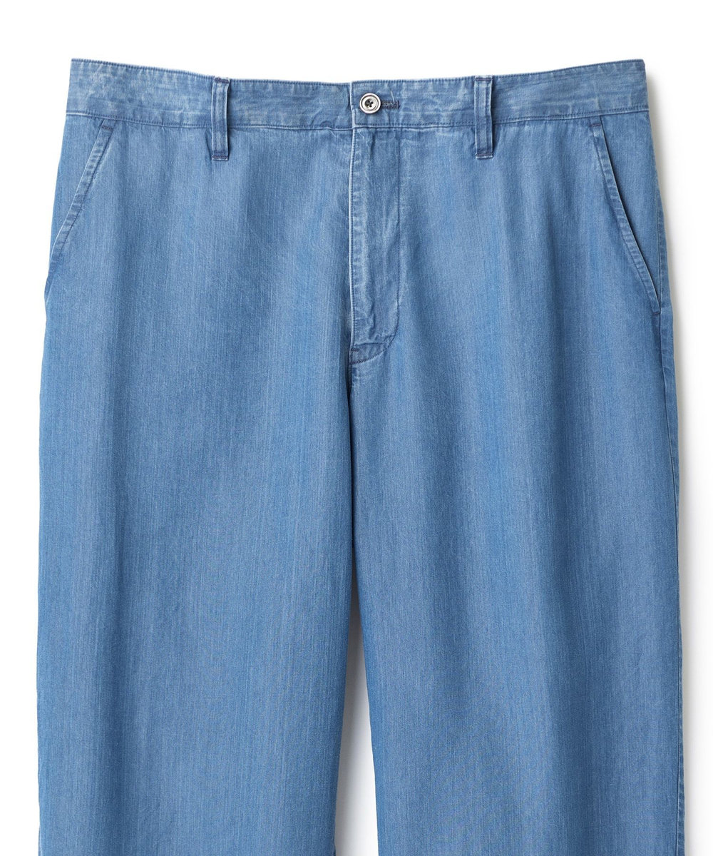 MEN'S BIGI テンセルダンガリーパンツ ブルー