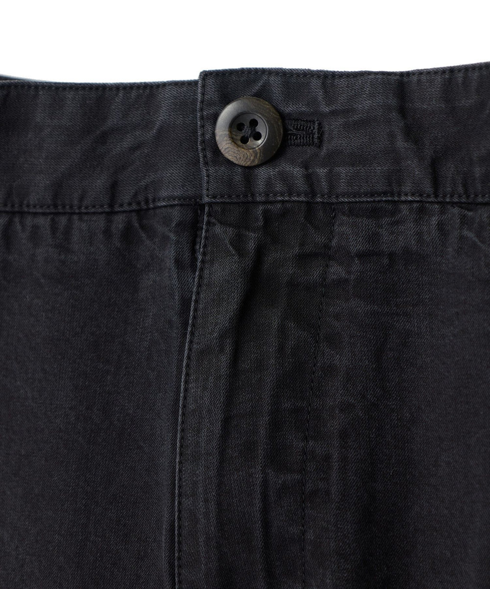 MEN'S BIGI テンセルダンガリーパンツ ブラック