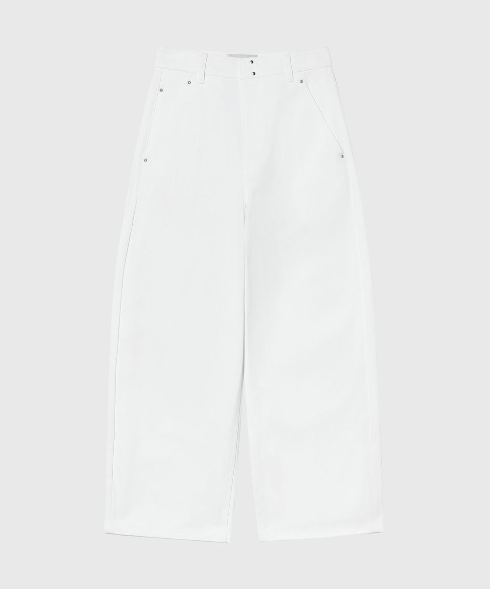 DÉPAREILLÉ GABARDINE PANTS / ギャバジンパンツ ホワイト