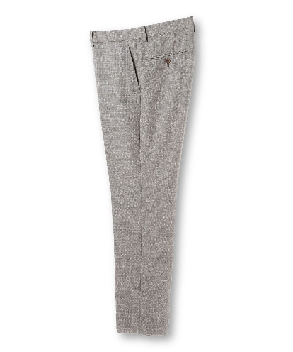 MEN'S BIGI ミックスヤーン/ホップサックスラックス ベージュ