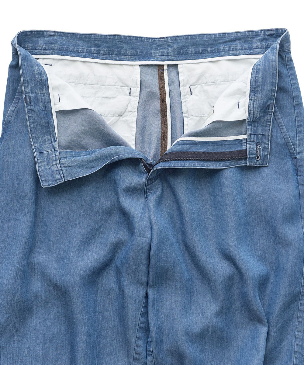 MEN'S BIGI テンセルダンガリーパンツ ブルー
