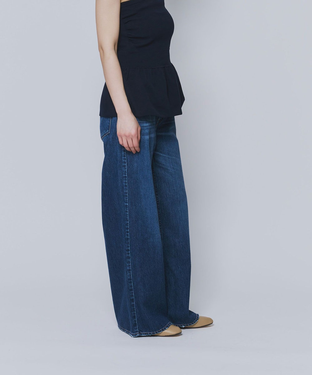 1er Arrondissement ＜BONNY WOVEN (ボニーウーブン)＞“Light OZ Baggy "デニムパンツ ブルー