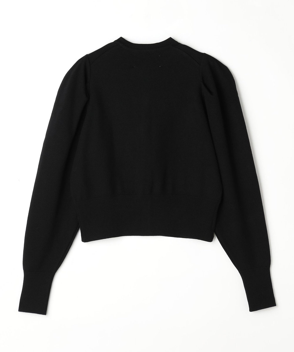 1er Arrondissement 《別注カラー》＜LOWER/ローヴァー＞ショルダータックカーディガン ブラック