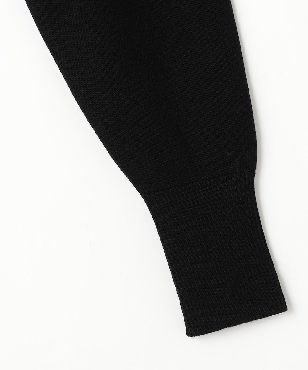 1er Arrondissement 《別注カラー》＜LOWER/ローヴァー＞ショルダータックカーディガン ブラック