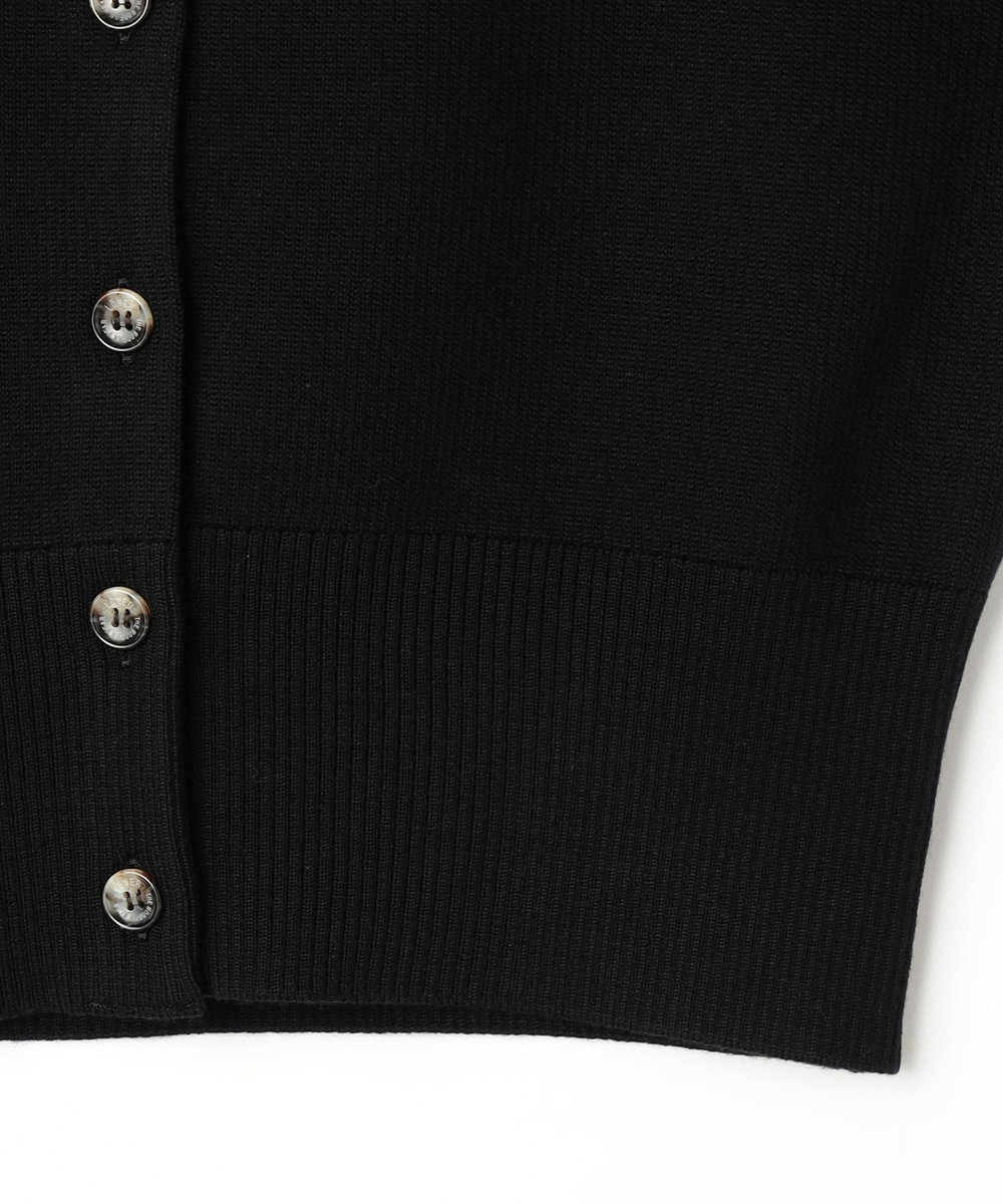 1er Arrondissement 《別注カラー》＜LOWER/ローヴァー＞ショルダータックカーディガン ブラック