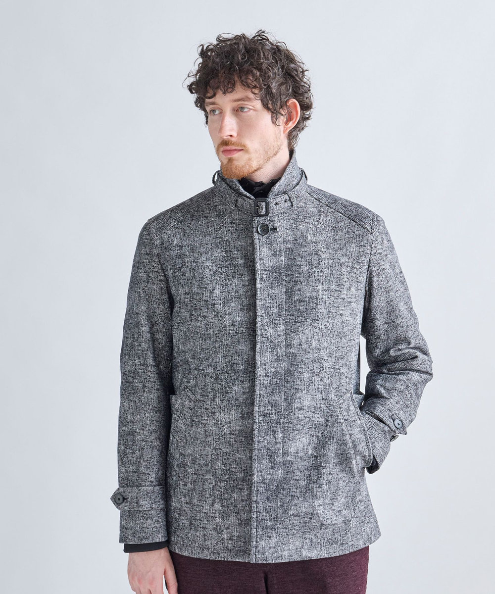 MEN'S BIGI ハイパワー2wayストレッチスタンドカラーブルゾン［保温］ ブラック