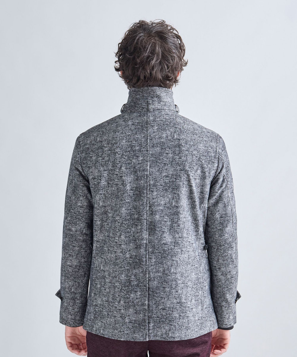 MEN'S BIGI ハイパワー2wayストレッチスタンドカラーブルゾン［保温］ ブラック