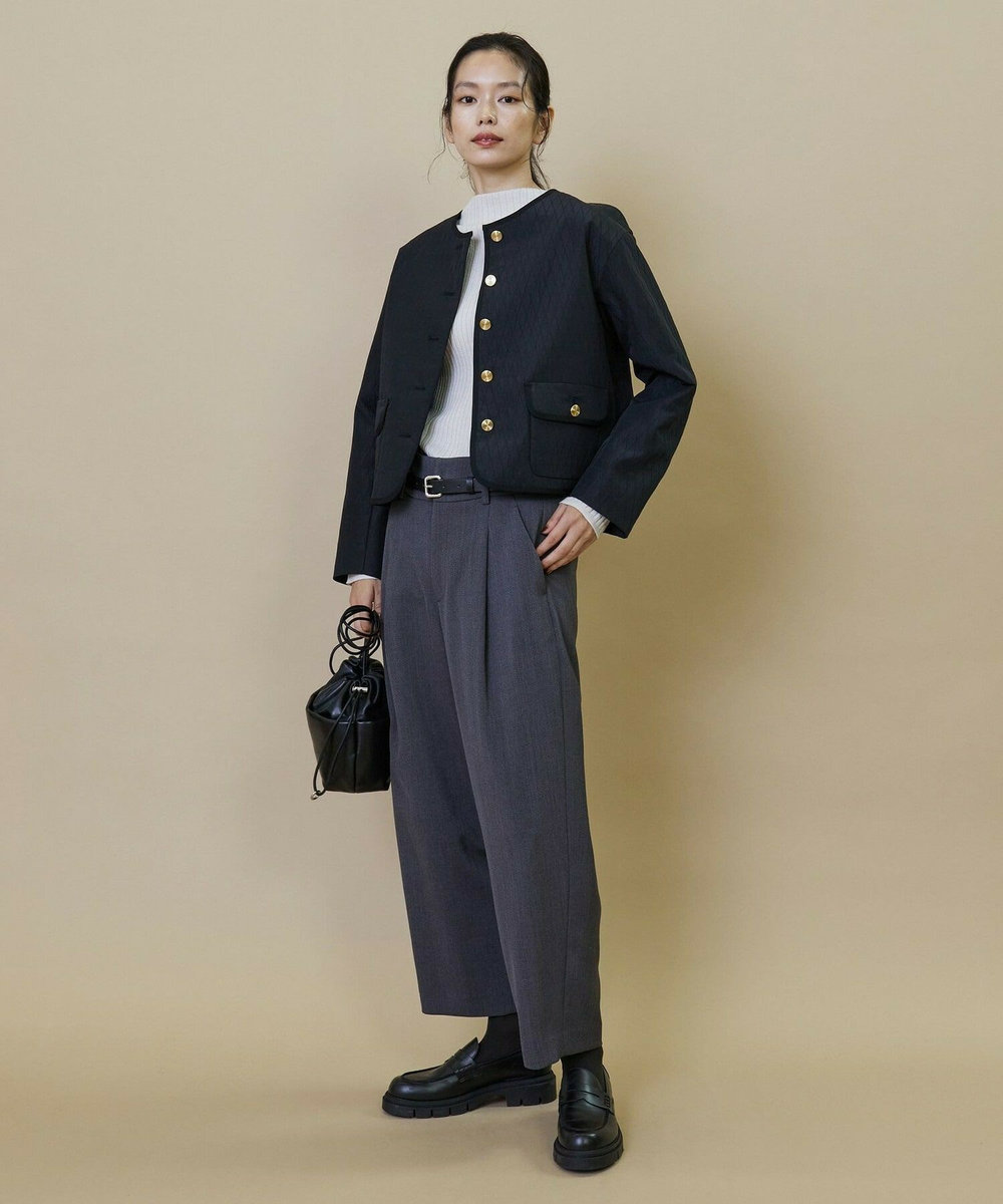 L'EQUIPE CORSO ROMA 厚底ローファー ブラック