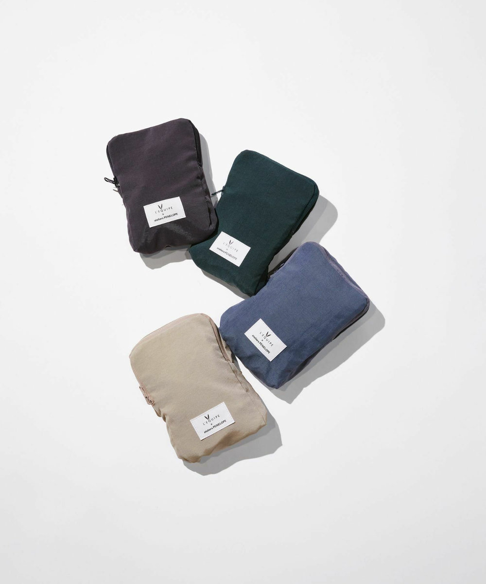 L'EQUIPE PENELOPE  別注ポケッタブルトート チャコールグレー