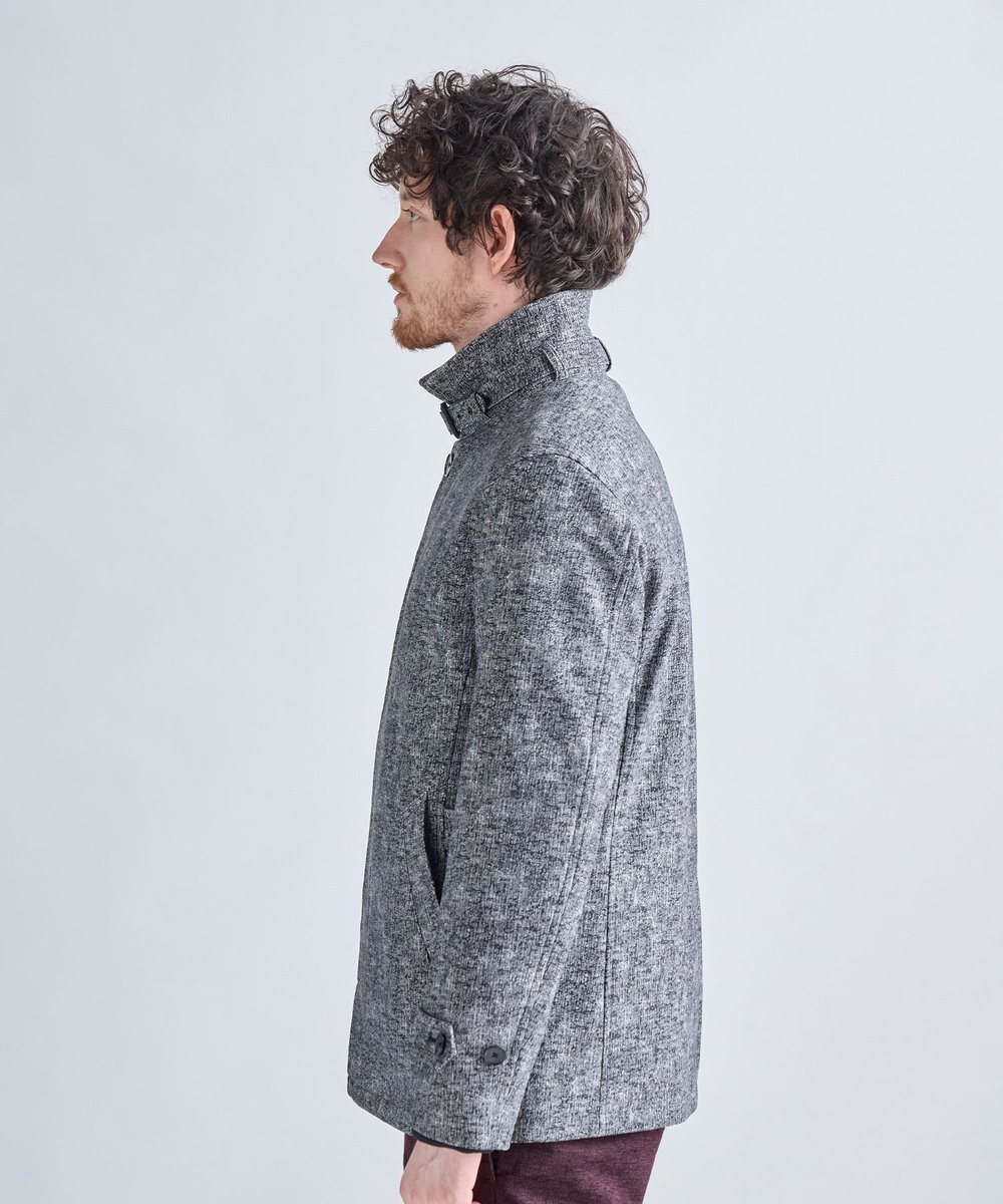 MEN'S BIGI ハイパワー2wayストレッチスタンドカラーブルゾン［保温］ ブラック