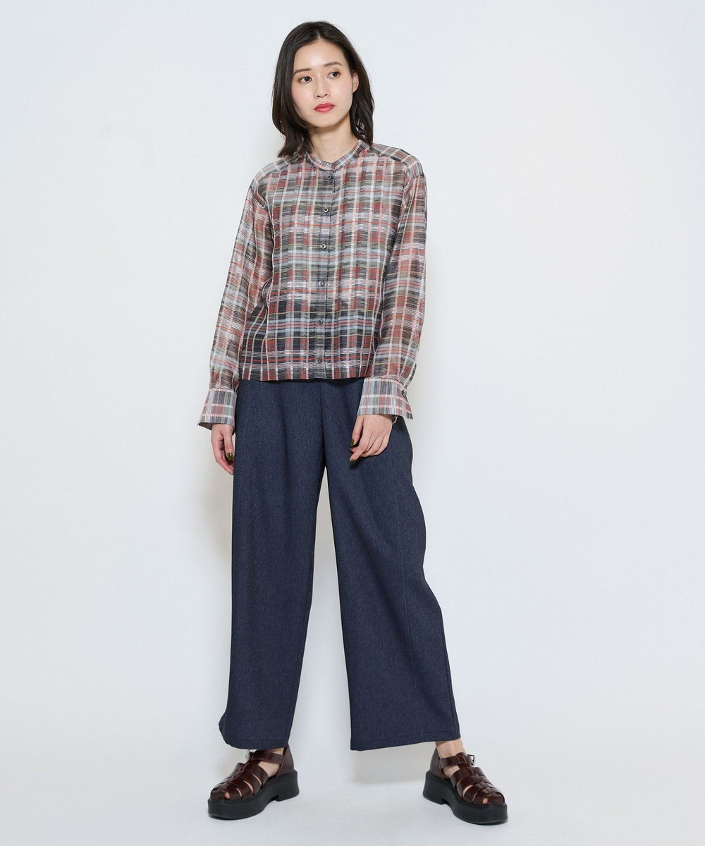 L'EQUIPE テクニカルデニムパンツ インディゴブルー