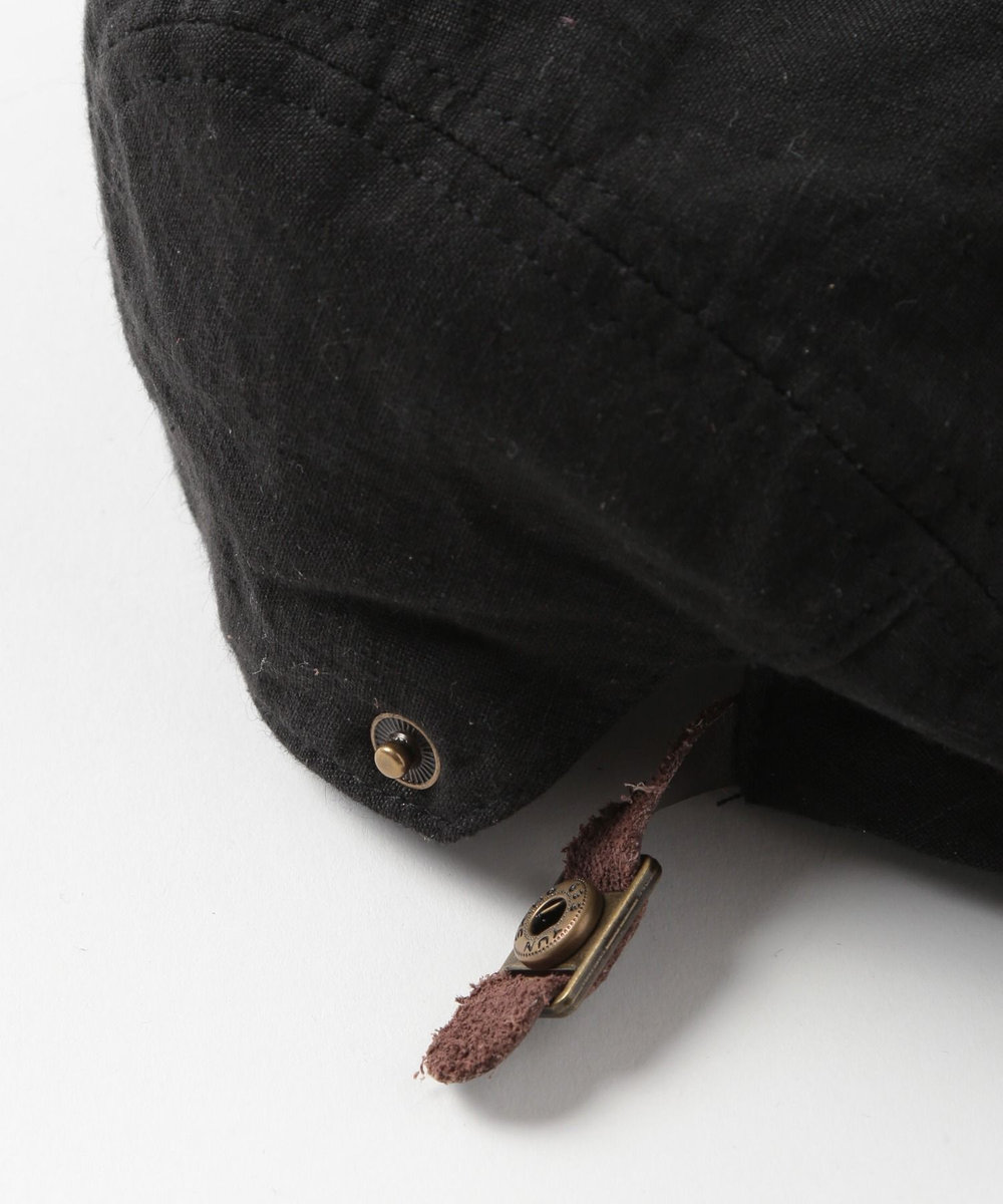 MEN'S BIGI LINEN MIX HUNTING ブラック