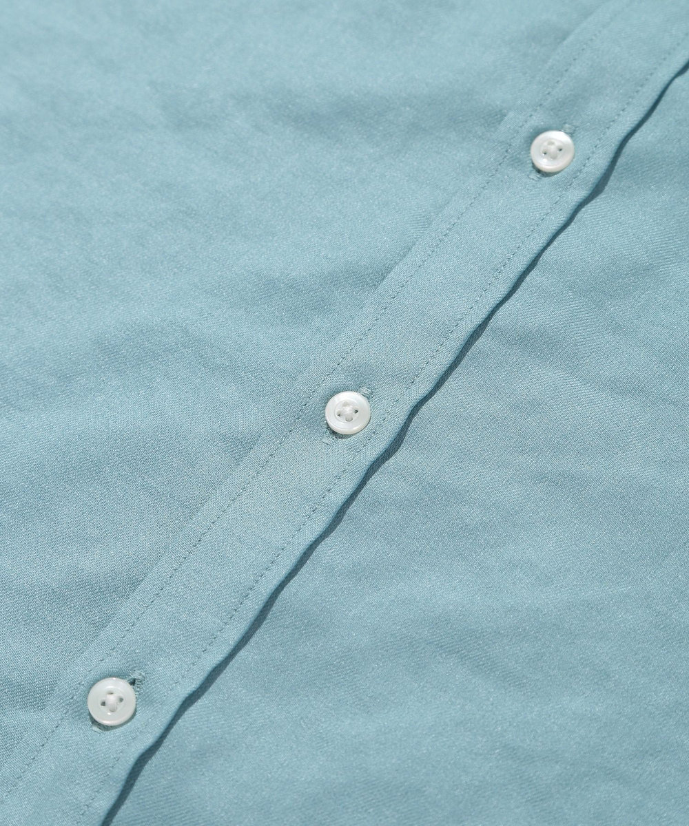 MEN'S BIGI オクシィジュエルストレッチ半袖シャツ ミント