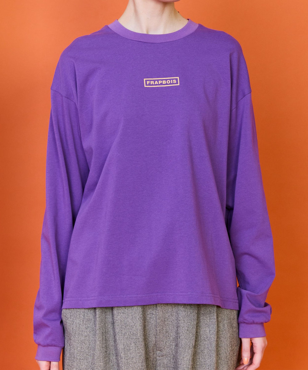 FRAPBOIS エトリーブTシャツ パープル
