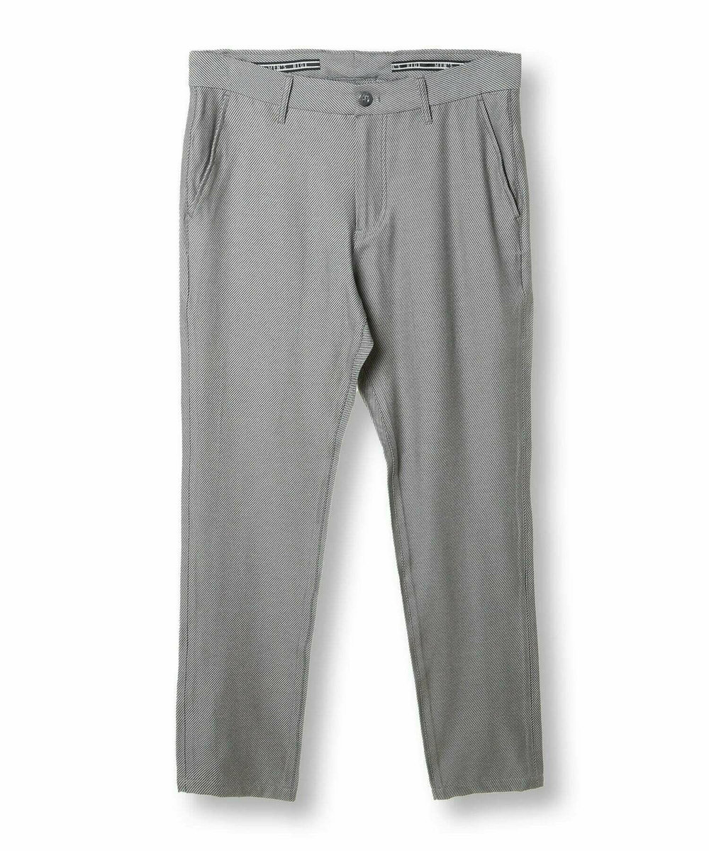 MEN'S BIGI ハイパワーストレッチ ツイルパンツ＜2wayストレッチ＞<接触冷感＞ ライトグレー