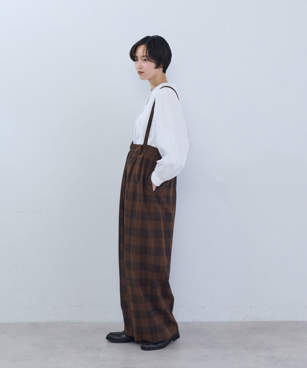 ADIEU TRISTESSE ショルダータックブラウス オフホワイト