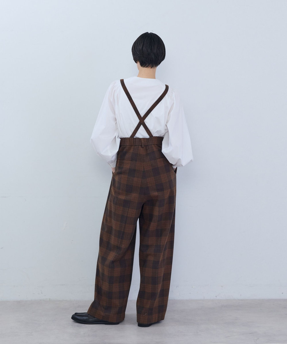 ADIEU TRISTESSE ショルダータックブラウス オフホワイト