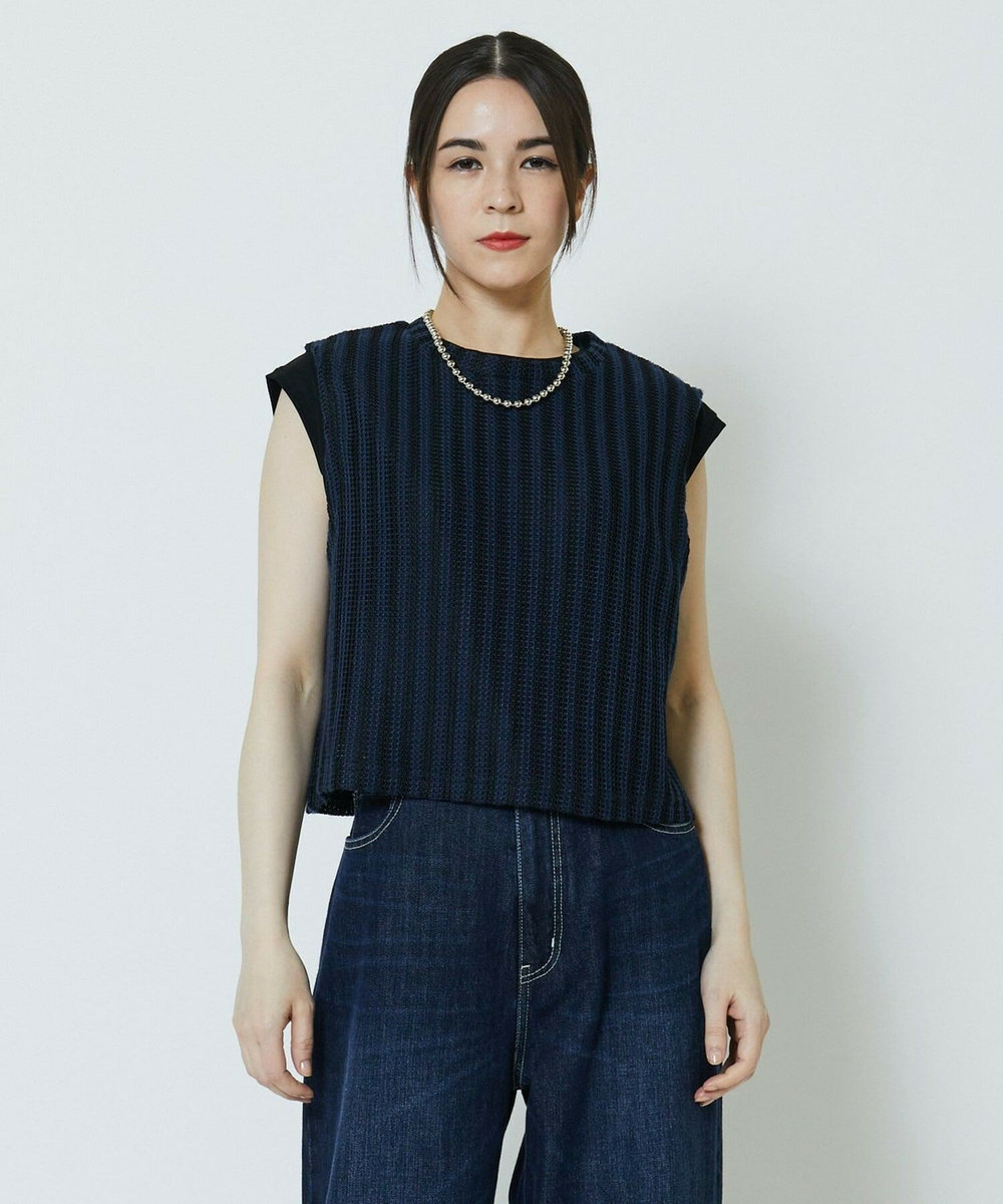 feerique ラッセルショートプルオーバー ネイビー