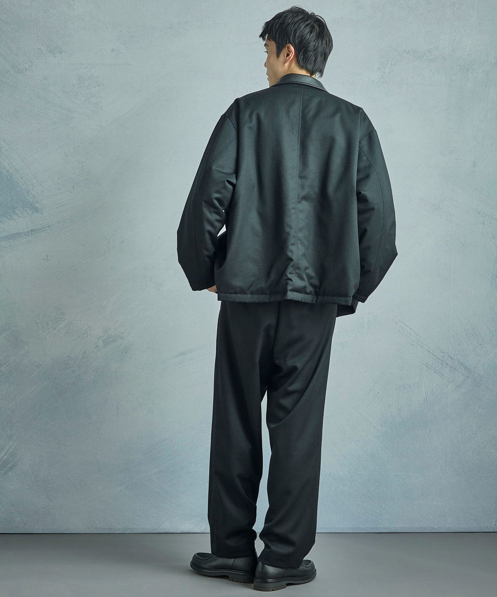 MEN'S BIGI 【50th Anniv . 中田 慎介】WOOL x NYLON REVERSIBLE JACKET ブラック