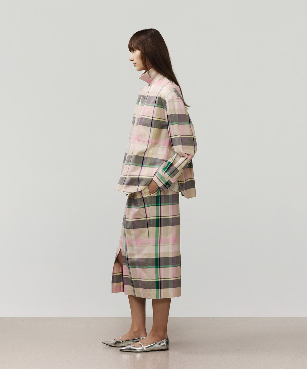 DÉPAREILLÉ MADRAS CHECK SHIRT JACKET / マドラスチェックシャツジャケット チェック