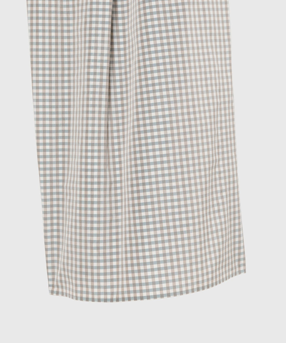 DÉPAREILLÉ GINGHAM WIDE SALOPETTE / ギンガムワイドサロペット チェック