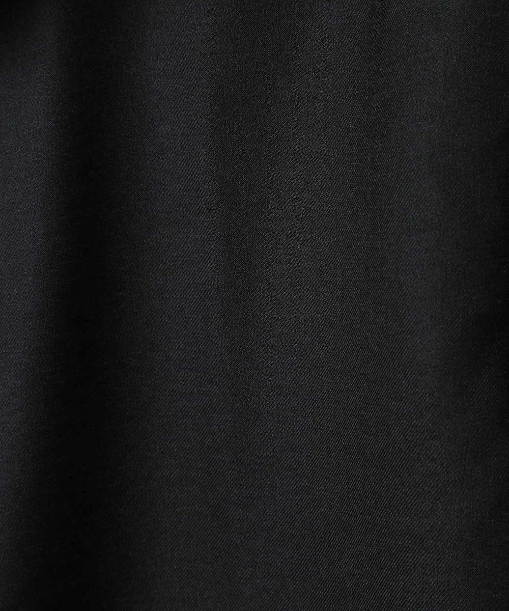 MEN'S BIGI オクシィジュエルストレッチ七分袖シャツ〈ストレッチ〉 ブラック