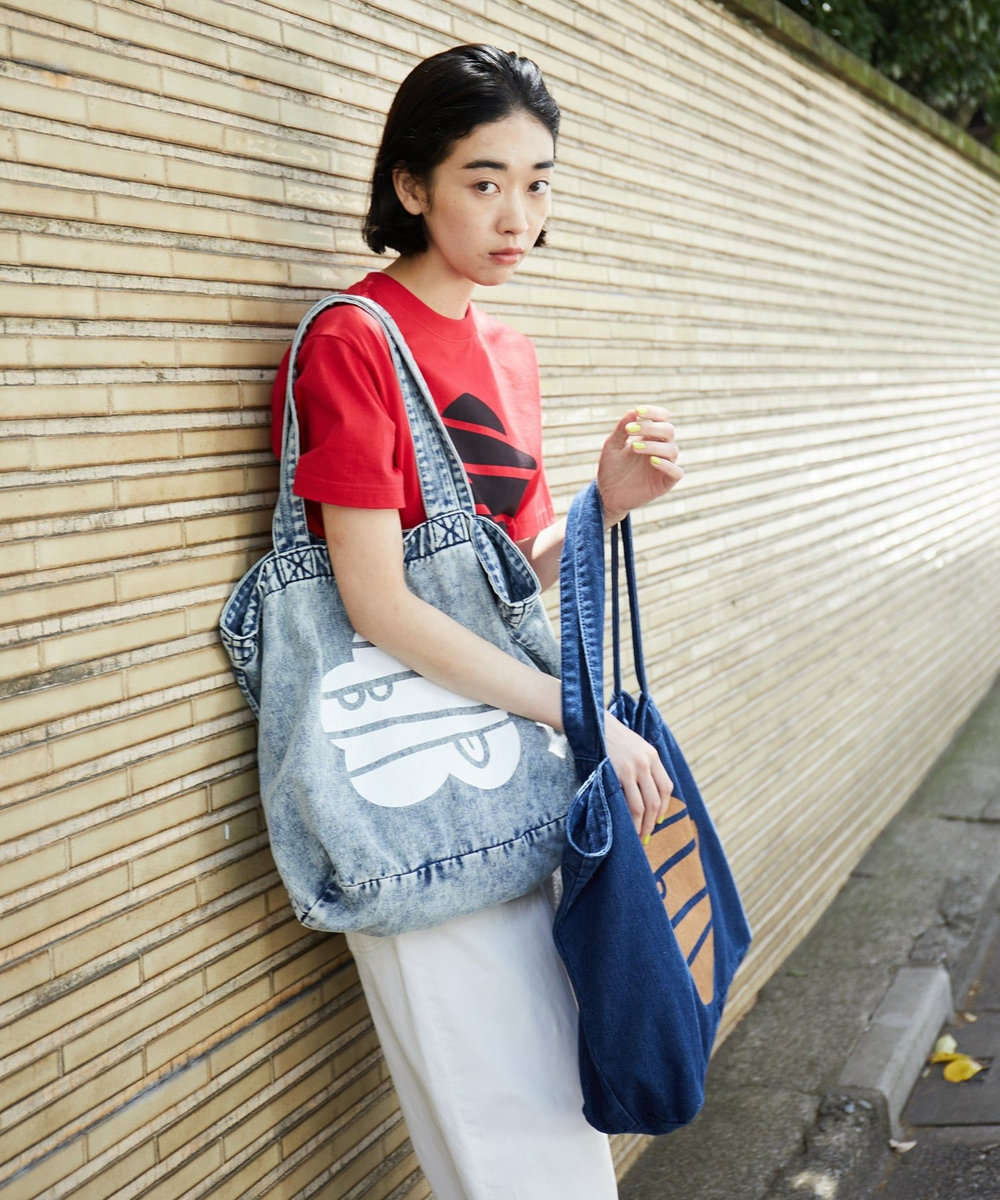 FRAPBOIS マークデニムBAG ブルー系その他