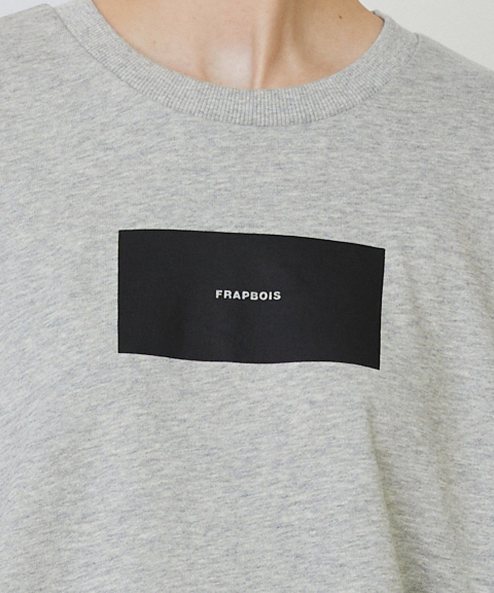FRAPBOIS チュニックジャージ ワンピース グレー