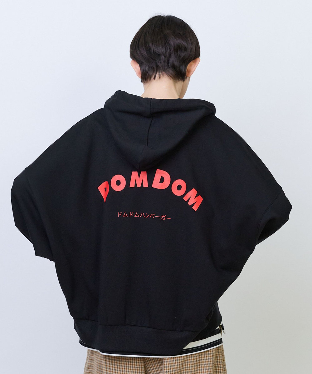 FRAPBOIS 《DOMDOMコラボ》ドルマンパーカー ブラック