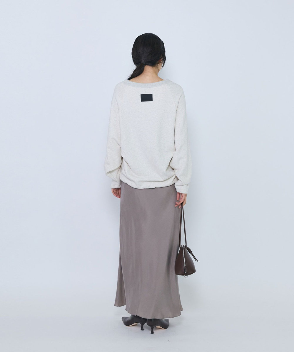 1er Arrondissement キュプラフィブリルマーメイドスカート グレイッシュベージュ