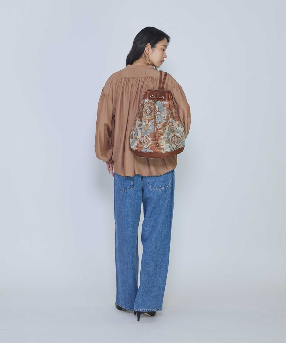 1er Arrondissement ＜A VACATION /ア ヴァケーション＞"TOMBO AZURYN"ショルダーバッグ ブラウン