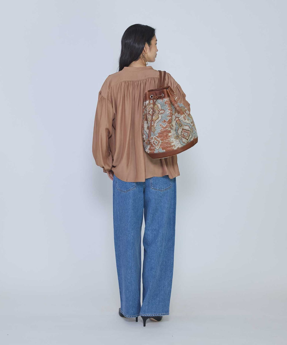 1er Arrondissement ＜A VACATION /ア ヴァケーション＞"TOMBO AZURYN"ショルダーバッグ ブラウン