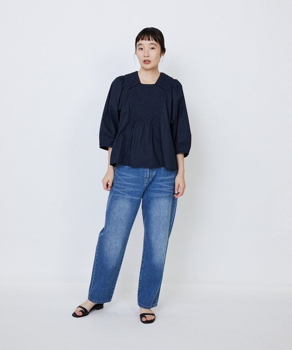 LOISIR モンローデニム インディゴブルー