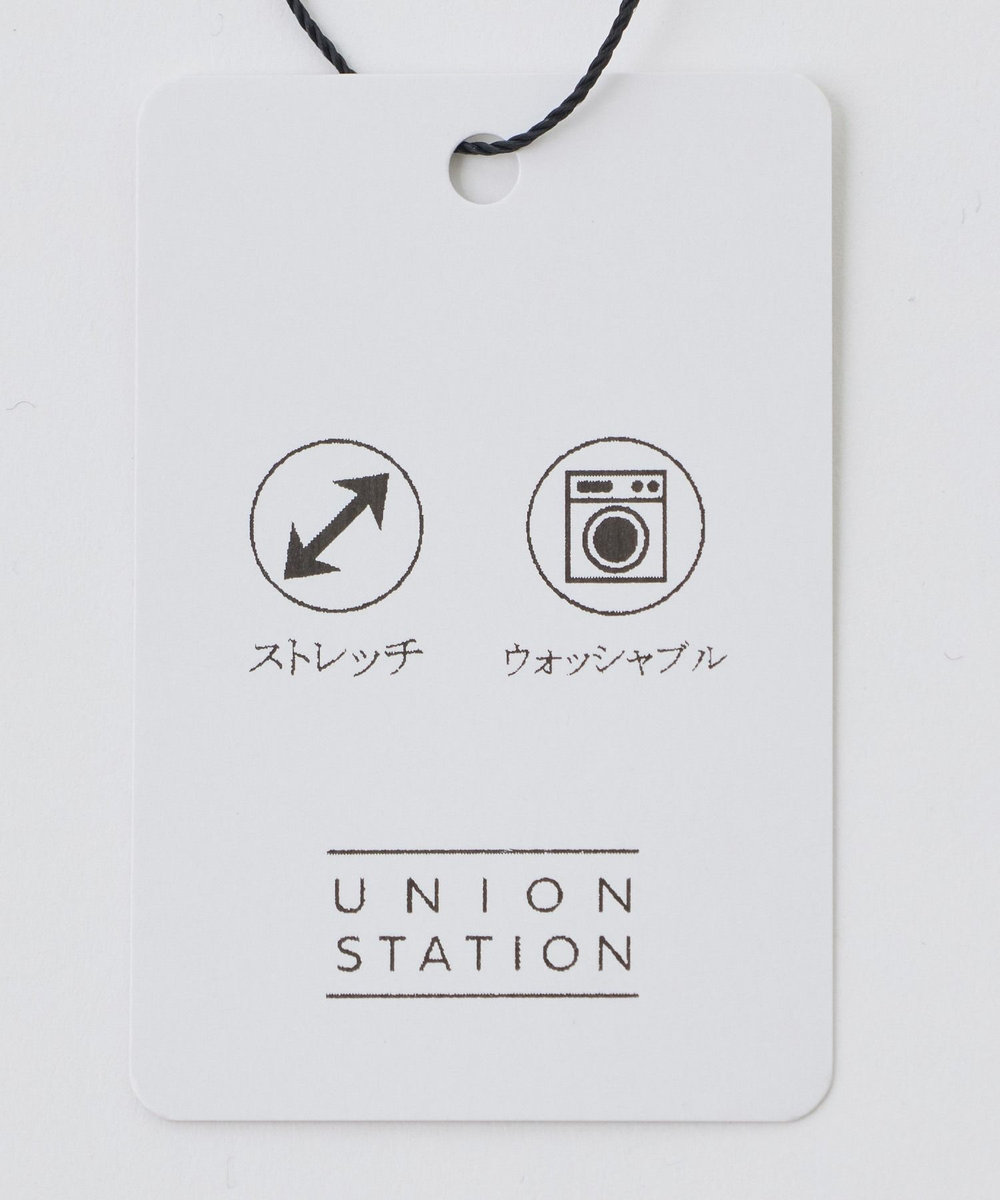 UNION STATION マルチボーダーT〈ストレッチ・マシンウォッシャブル〉 ブラウン系その他