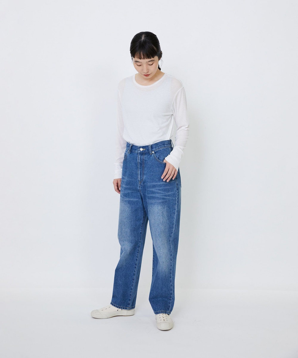 LOISIR モンローデニム インディゴブルー
