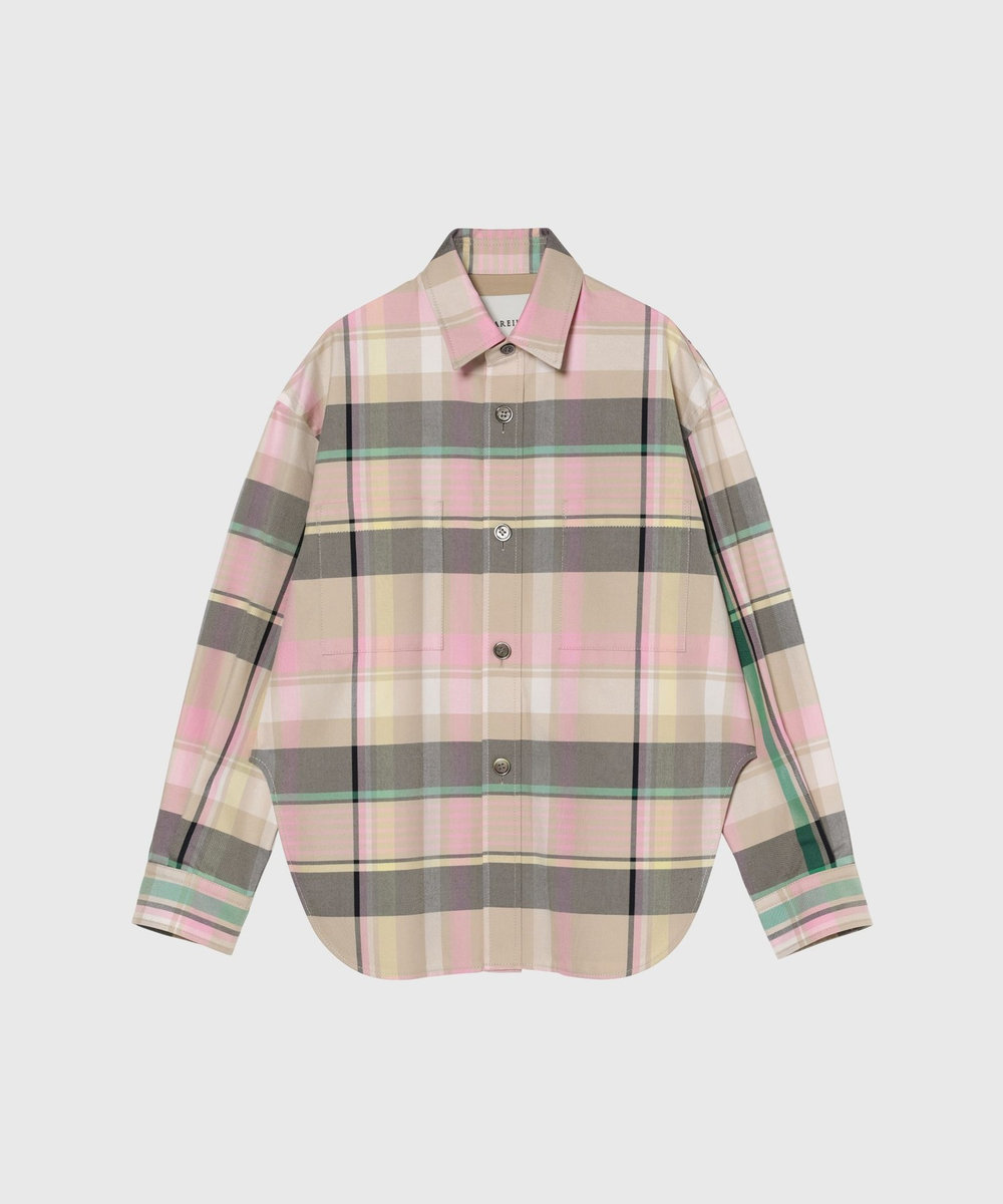 DÉPAREILLÉ MADRAS CHECK SHIRT JACKET / マドラスチェックシャツジャケット チェック