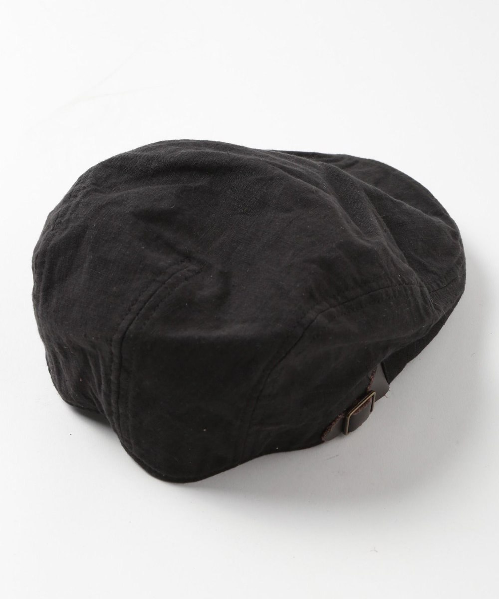 MEN'S BIGI LINEN MIX HUNTING ブラック