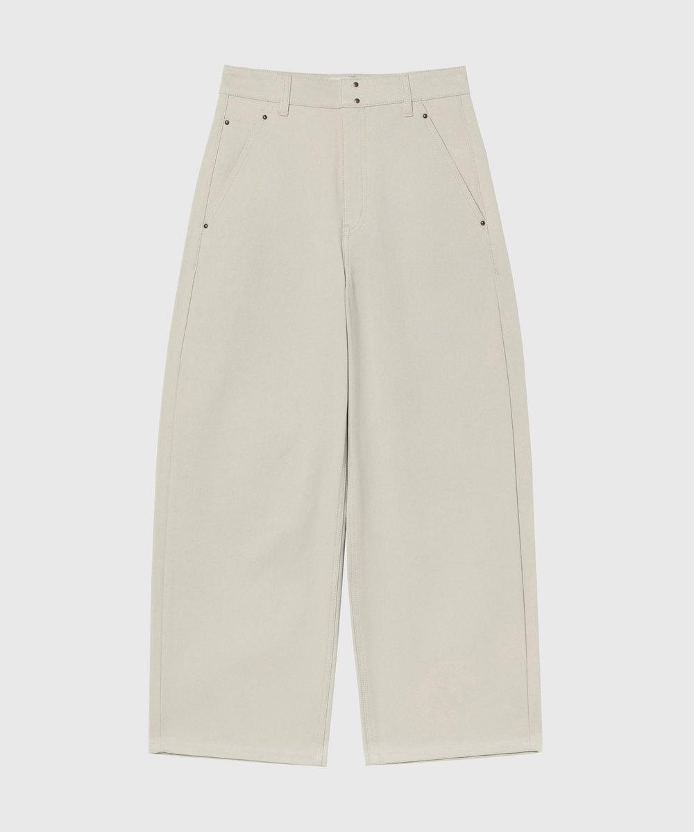 DÉPAREILLÉ GABARDINE PANTS / ギャバジンパンツ ベージュ