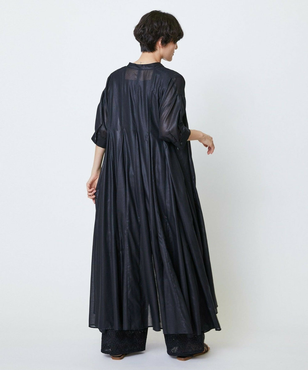 feerique feerique コットンレースワイドパンツ ブラック