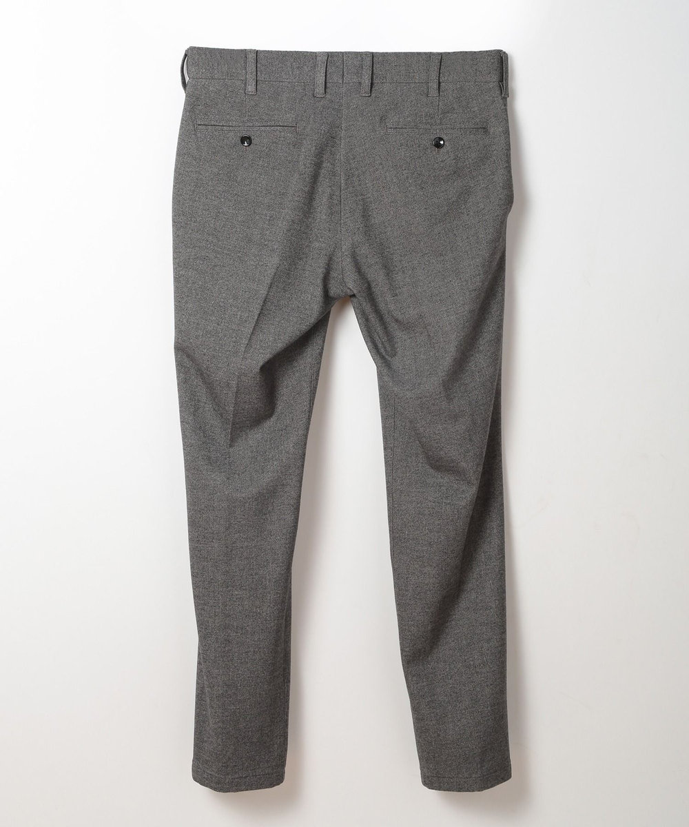 MEN'S BIGI TR起毛ピンドットストレッチパンツ ブラウン