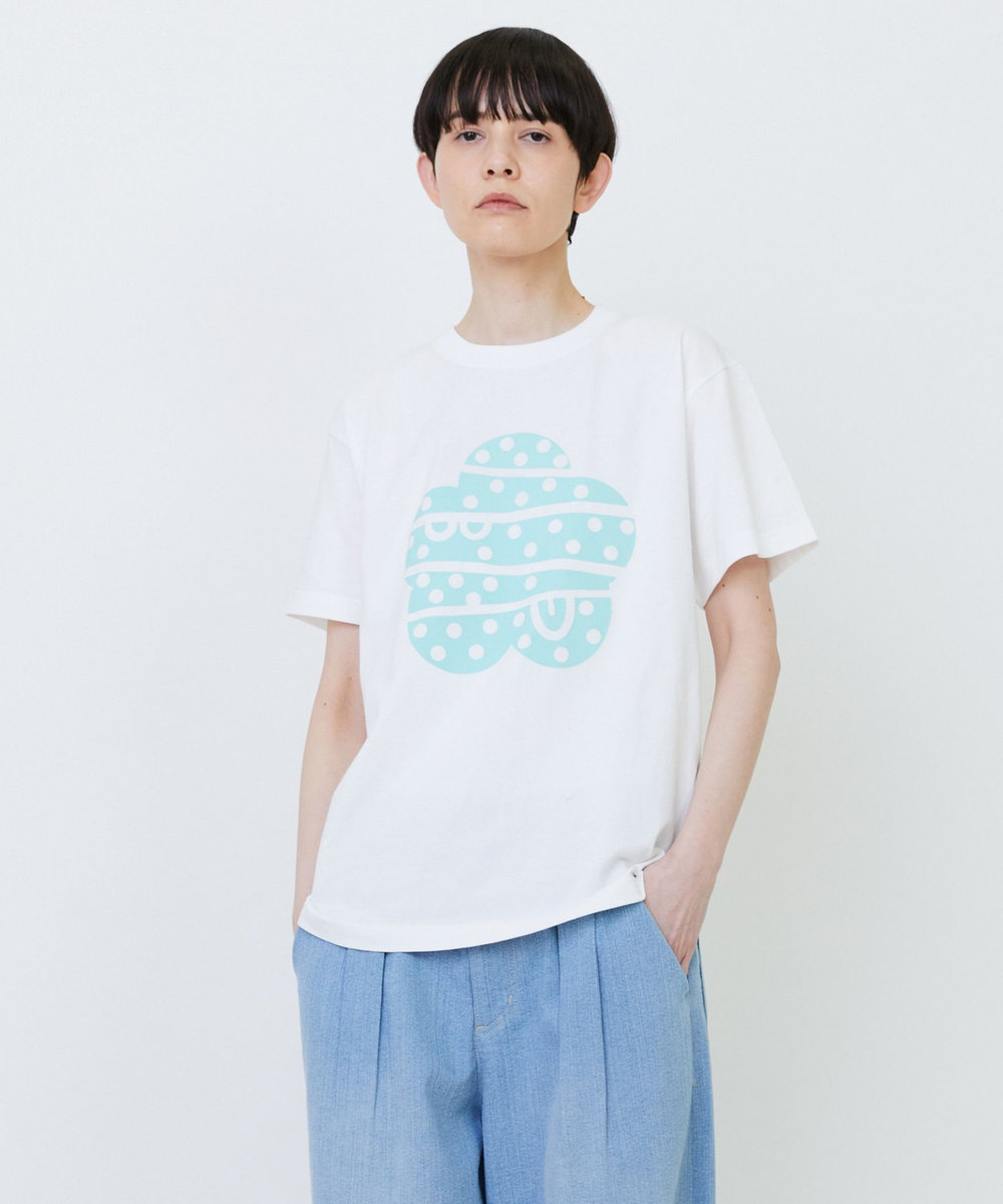 FRAPBOIS ドットパーキーT ホワイト