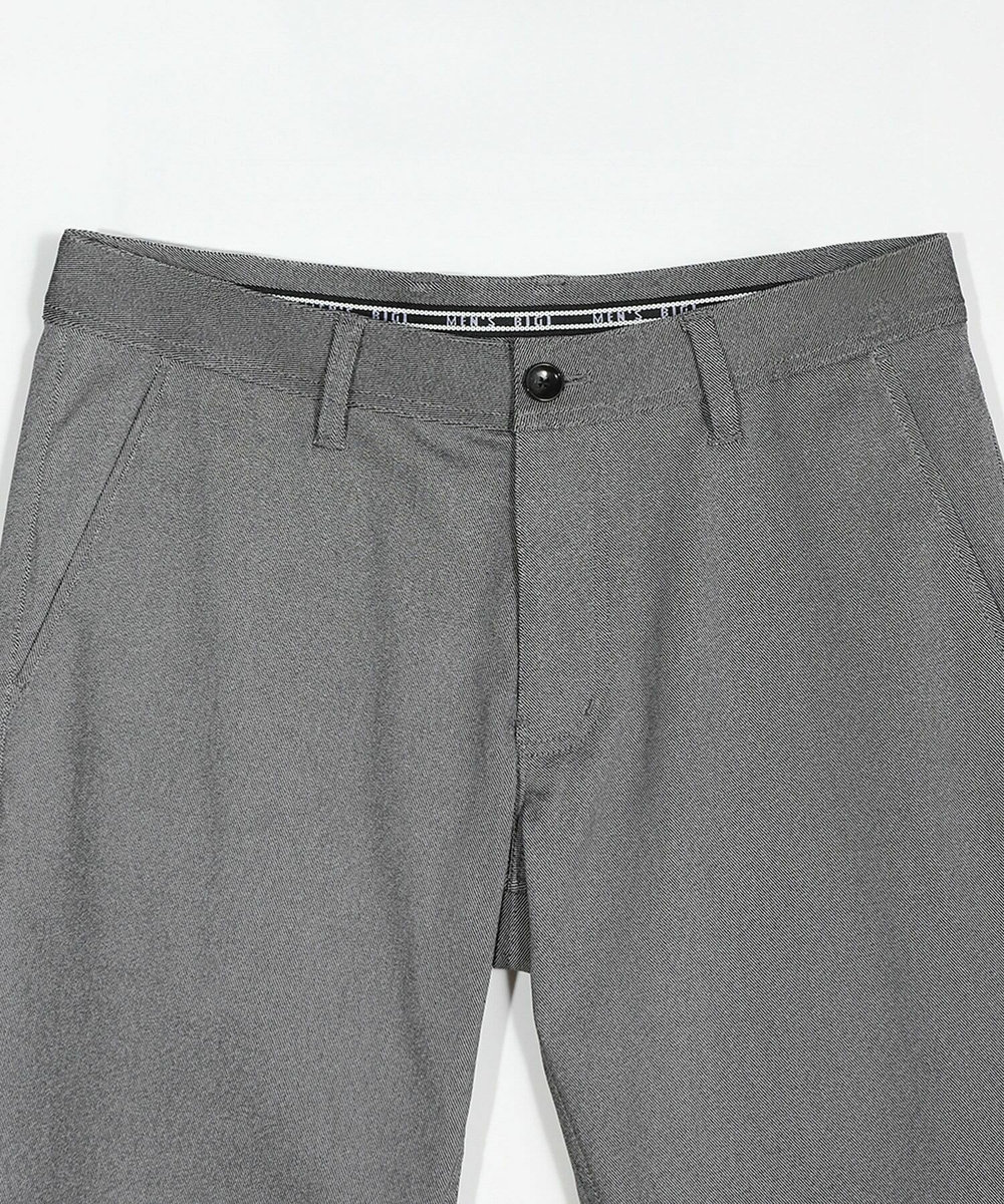 MEN'S BIGI ハイパワーストレッチツイルクロップドパンツ〈ストレッチ〉 グレー