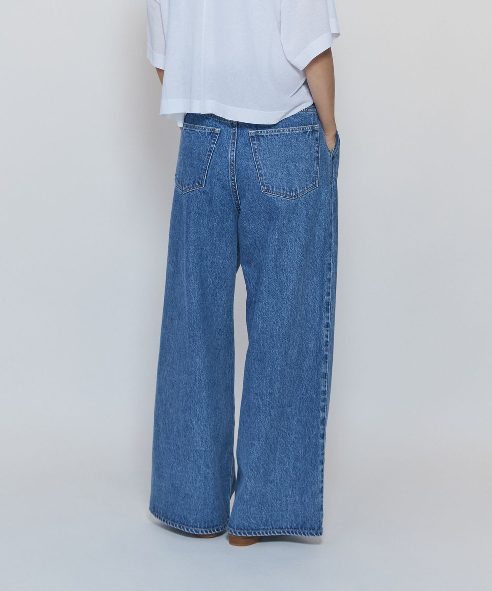1er Arrondissement ＜NEEDBY heritage×1er Arrondissement＞【別注】デニムパンツ"Charlotte" インディゴブルー