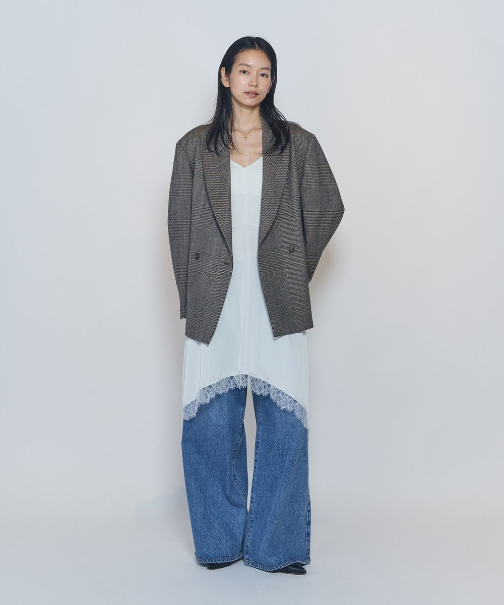 1er Arrondissement ＜NEEDBY heritage×1er Arrondissement＞【別注】デニムパンツ"Charlotte" インディゴブルー